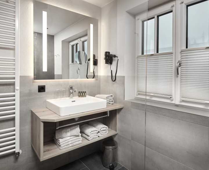 Badezimmer im Wieslbauer Appartements in Flachau