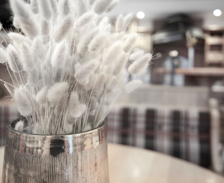 Tischdekoration in den Wieslbauer Appartements im Salzburger Land