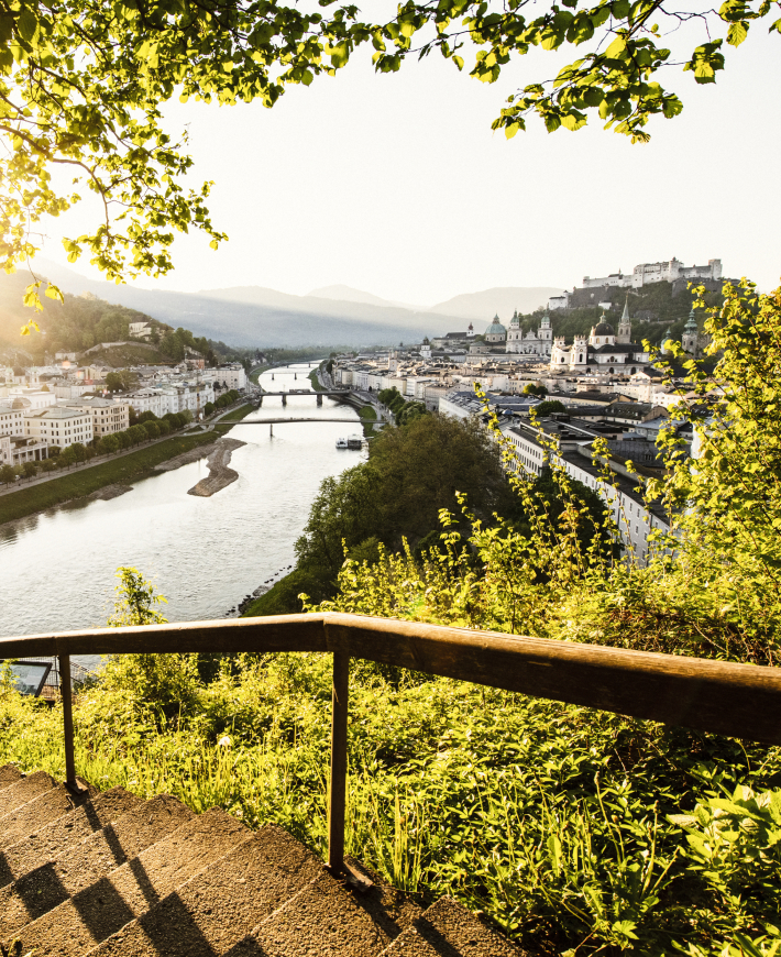 Panorama Stadt Salzburg im Salzburger Land © SalzburgerLand Tourismus - Markus Berger