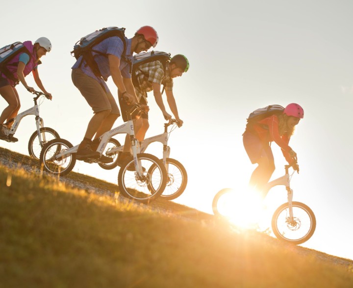 Biken im Urlaubsort Flachau im Salzburger Land © Flachau Tourismus