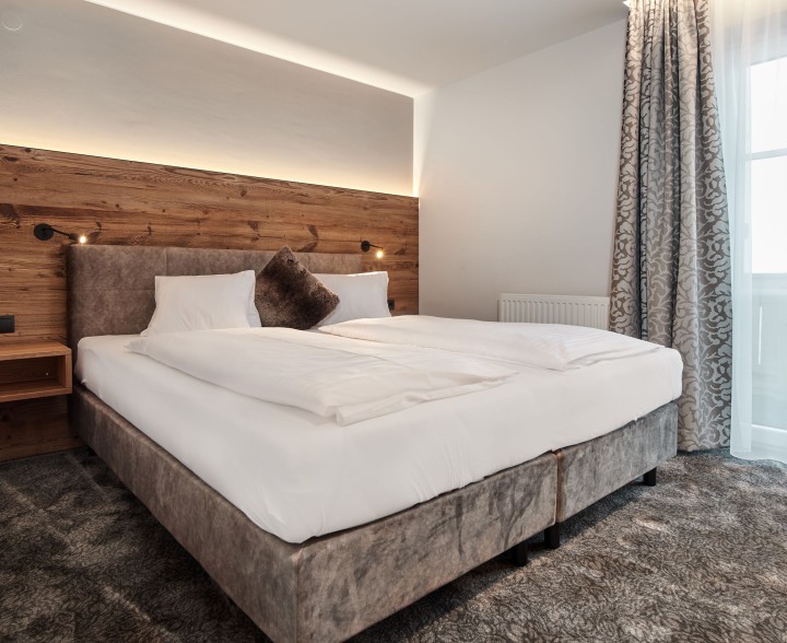 Schlafzimmer im Appartement Wieslbauer