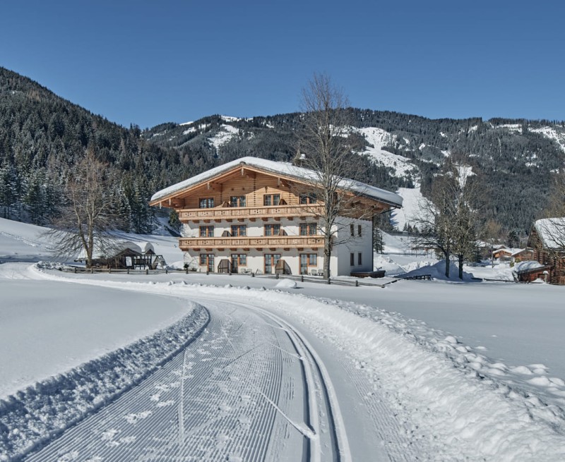 Wieslbauer direkt an der Langlaufloipe in Flachauwinkl im Salzburger Land